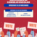 ELECCIONES AL CONSEJO ESCOLAR 2025. DÍA DE LA VOTACIÓN DE PADRES.